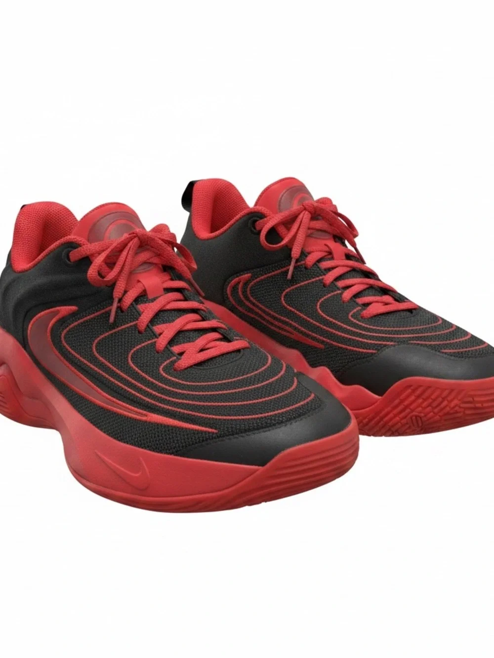 Nike Giannis Immortality 4 Shoes Youth Size 6Y Black Red Basketball FZ6734-005